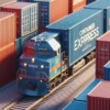 tren expreso de contenedores y su papel crucial en la logística de transporte de mercancías. Descubre cómo este servicio ofrece una alternativa eficiente y rápida para el movimiento de grandes volúmenes de carga