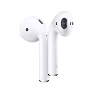 Auriculares inalámbricos Apple AirPods (segunda generación), auriculares Bluetooth con estuche de carga Lightning incluido, más de 24 horas de duración de la batería, configuración sencilla para iPhone | Tuloimportas.com
