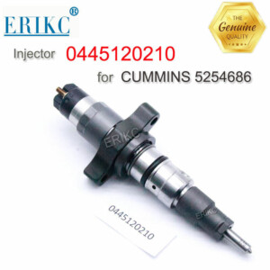 ERIKC Auto Diesel Injector Assy Fuel 0445120210 for CUMMINS 5254686 0986435503 | Tuloimportas.com