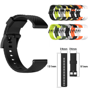 24MM Silicone Watch Band Strap For Suunto 7/9/9 Baro/D5/Spartan Sport/Wrist HR | Reign BuddyBoss Platform