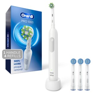 Oral-B Pro 1000 Power Cepillo de dientes eléctrico recargable con tecnología Braun y Sensitive Gum Care Repuesto de cabezales de cepillo de dientes eléctricos, 3 unidades | Reign BuddyBoss Platform