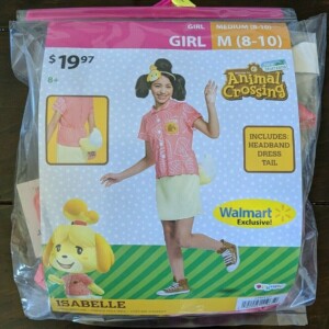 MEDIUM SZ 8-10 Animal Crossing New Horizons Isabelle Halloween Costume Girls | Tuloimportas.com