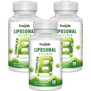 Complejo B activo Vitaminas B liposomales con colina e inositol Complejo B de alta potencia B1, B2, B3, B5, B6, biotina, folato, metilcobalamina B12 - Apoya la energía y la salud cerebral - 270 cápsulas blandas | Tuloimportas.com