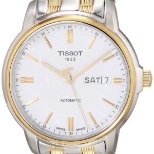 Tissot T0654302203100 Reloj automático suizo de dos tonos con pantalla analógica para hombre | Tuloimportas.com