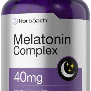 Complejo Horbäach Melatonina 40 mg | Tuloimportas.com