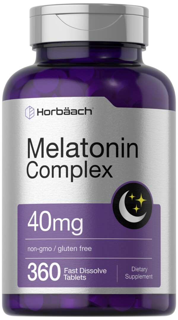 Complejo Horbäach Melatonina 40 mg | Tuloimportas.com