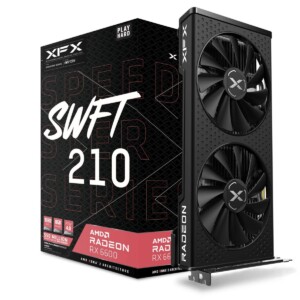 Tarjeta gráfica para juegos XFX Speedster SWFT 210 Radeon RX 6600 CORE con 8GB GDDR6 HDMI 3xDP, AMD RDNA 2 RX-66XL8LFDQ | Tuloimportas.com