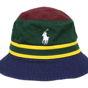 Polo Ralph Lauren Paneled Safari Bucket Hat Cap with Pony - Multicolor - | Tuloimportas.com