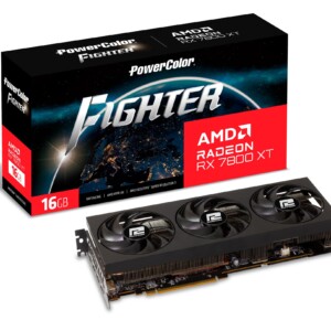 Tarjeta gráfica PowerColor Fighter AMD Radeon RX 7800 XT 16GB GDDR6 | Tuloimportas.com