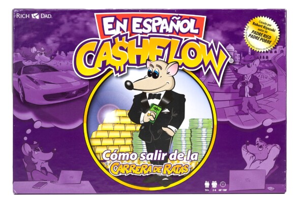 Juego de mesa Rich Dad CASHFLOW (español) con mensaje de bonificación exclusivo de Robert Kiyosaki