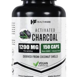 Cápsulas de carbón activadas para la salud 1200mg | Tuloimportas.com