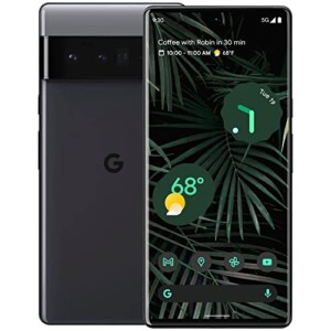 Google Pixel 6 Pro 5G, versión estadounidense, 256 GB, tormenta de negro - desbloqueado (renovado) | Tuloimportas.com