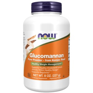 Ahora suplementos de alimentos, polvo puro de glucomannan (amorphophallus konjac), admite regularidad*, control de peso saludable*, 8 onzas (paquete de 1) | Tuloimportas.com