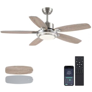 Ventiladores de techo con luces y control remoto/de aplicaciones, 50 | Tuloimportas.com