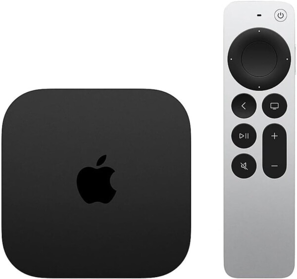 Apple TV 4K Wi-Fi (tercera generación) con Garantía Siri Remote y Apple 1 año Limited (64 GB WI FI)
