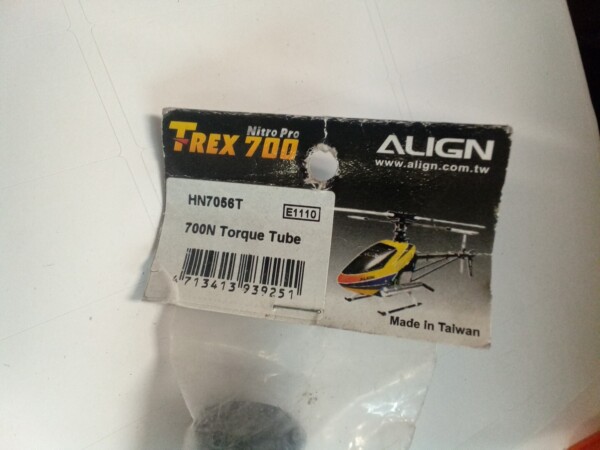 ALIGN HN7056T T-REX 700 NITRO PRO 700N TORQUE TUBE