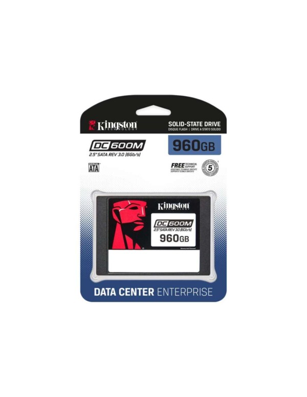 Kingston DC600M SSD 2,5 pulgadas Enterprise SATA SSD - SEDC600M/960G