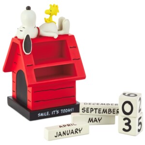 Suministros de calendario perpetuo (sonrisa) de Peanuts de Hallmark | Tuloimportas.com