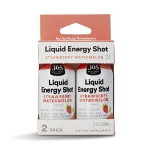 365 por Whole Foods Market, Energy Shot Duo Pack, Strawberry Sandermelon, 2 fl oz | Tuloimportas.com