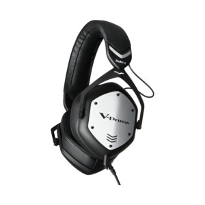 ROLAND VMH-D1 V-DRUMS Auriculares | Diseñado V-Moda para V-Drums y todos los kits de batería electrónica | Sonido inmersivo | Comodidad extendida | Cable largo para tambores sin enredos | Escudos personalizables