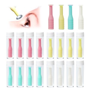 16 PCS Remover de lente de contacto duro, herramienta de aplicador de lentes de contacto para lentes esclerales RGP Ojo duro Remover Soft Contact Slunger Suction Cup | Tuloimportas.com