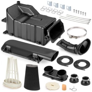 Conjunto de cubierta de la caja de filtro de aire y guía de jaula con filtro para Yamaha YFZ350 Banshee 350 1987 a 2006 | Tuloimportas.com