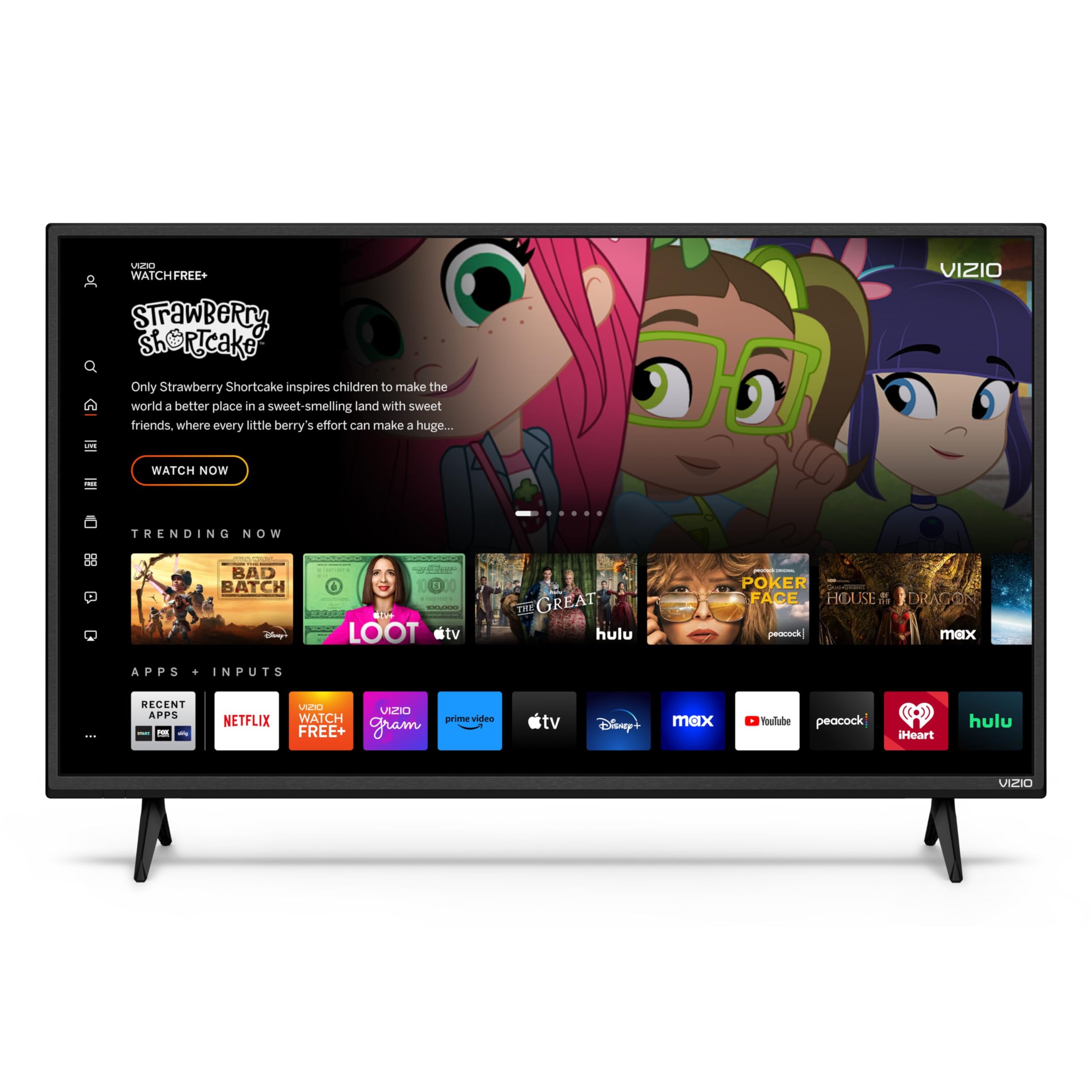 Vizio 4 40 pulgadas D-Series Full HD 1080p Smart TV con AMD Freesync, Apple AirPlay y Chromecast incorporado, Compatibilidad Alexa, D40F-J09, Modelo 2022