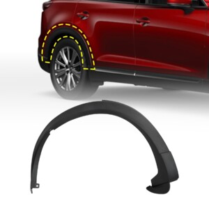 Moldura de guardabarros de rueda trasera derecha XQSMWF TK48 51 W50H TK4851W50F Compatible con Mazda CX 9 2016-2023 Reemplazar TK48 51 W50F TK4851W50H Moldura de apertura de paso de rueda | Tuloimportas.com