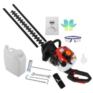 GIFZES Cortasetos a Gas de 2 Ciclos, Cortasetos de 26 CC, Cortasetos de Doble Cara de 24 Pulgadas con Mango Giratorio, Cortasetos de Gasolina, Jardinero, Paisajista Profesional, Usuario doméstico | Tuloimportas.com