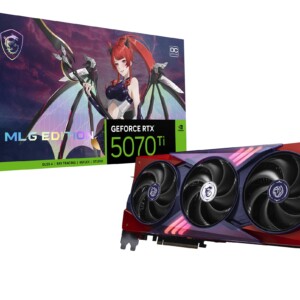 Tarjeta gráfica MSI Gaming RTX 5070 Ti 16G MLG Edition OC (16 GB GDDR7, 256 bits, reloj extremo 2580 MHz, DisplayPort x 3 2,1a, HDMI 2,1b, arquitectura NVIDIA Blackwell) | Tuloimportas.com