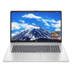 Portátil HP de 17,3 pulgadas, pantalla HD+, AMD Ryzen 5 7520U, 16 GB de RAM, SSD de 512 GB, tarjeta gráfica AMD Radeon, Windows 11 Home, color plata natural, 17-cp2199nr | Tuloimportas.com