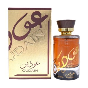 Lattafa Oudain para unisex - Spray EDP de 3,4 oz | Tuloimportas.com