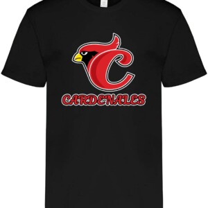 Cardenales de Lara Venezuela Camiseta de Béisbol para Hombre Cuello Redondo 100% Algodón (Negro, Grande) | Tuloimportas.com