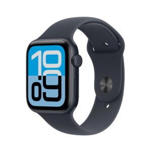 Apple Watch SE 3 [GPS + Cellular 44 mm] Reloj inteligente con caja de aluminio Midnight y correa deportiva Midnight - M/L, rastreadores de actividad física y sueño, monitor de frecuencia cardíaca, pantalla siempre encendida, resistente al agua | Tuloimportas.com