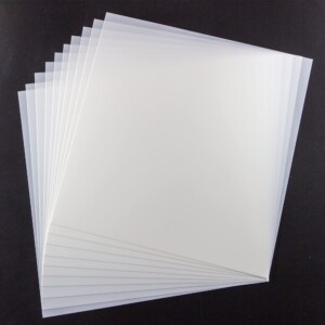 10 hojas de plantillas de Mylar en blanco de 7 milésimas de pulgada, 12 x 12 pulgadas, de PET translúcido lechoso, material de plantilla para máquinas de corte, corte láser, plástico apto para uso alimentario. 7 10 hojas de plantillas de Mylar en blanco de 7 milésimas de pulgada, 12 x 12 pulgadas, de PET translúcido lechoso, material de plantilla para máquinas de corte, corte láser, plástico apto para uso alimentario. | Tuloimportas.com