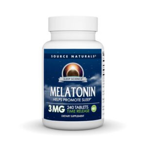 Melatonina de liberación prolongada Source Naturals 3 mg - 240 comprimidos de liberación prolongada 12 Melatonina de liberación prolongada Source Naturals 3 mg - 240 comprimidos de liberación prolongada | Tuloimportas.com
