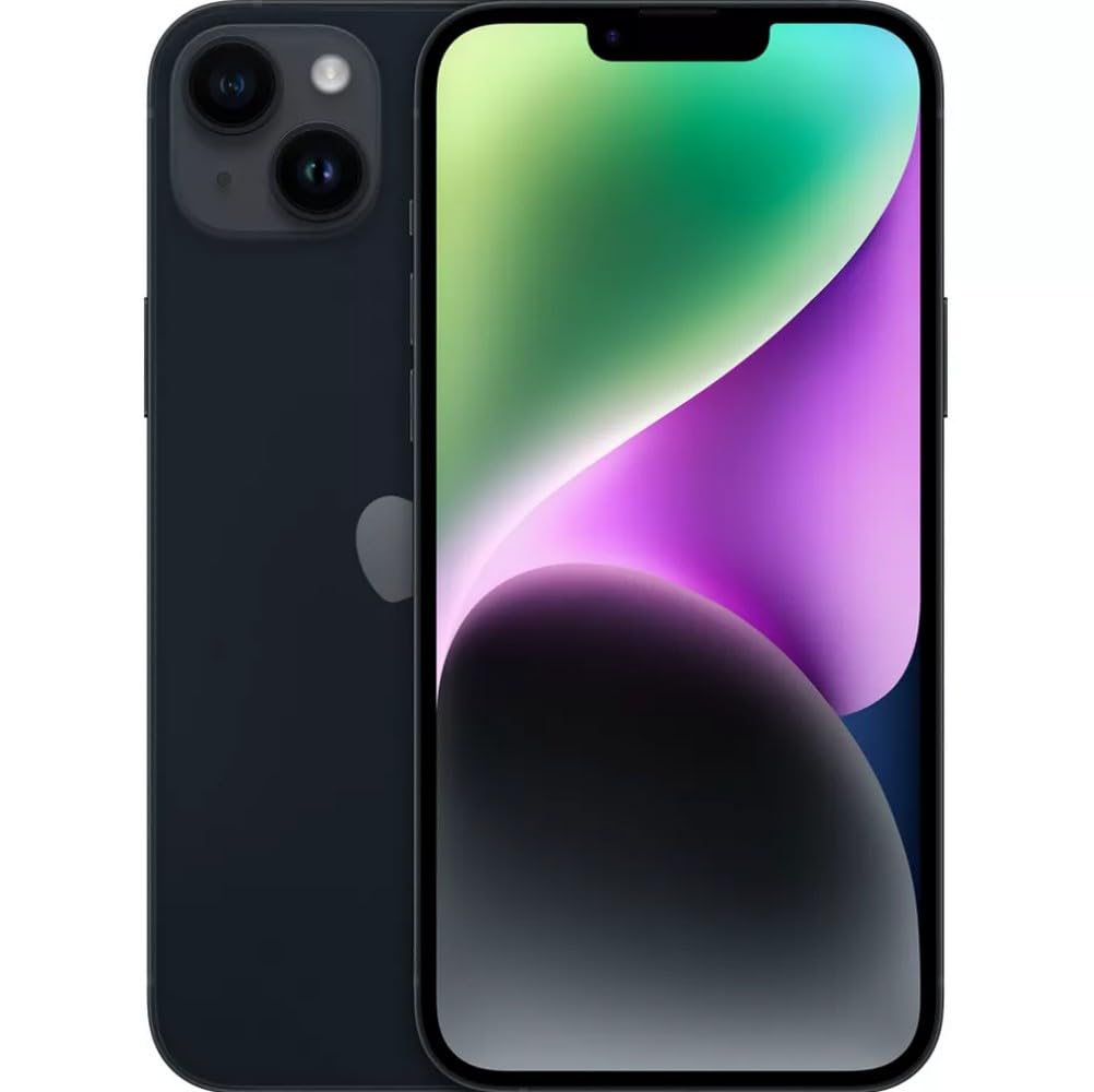 Apple iPhone 14 Plus, 128 GB, medianoche para TracFone (renovado)