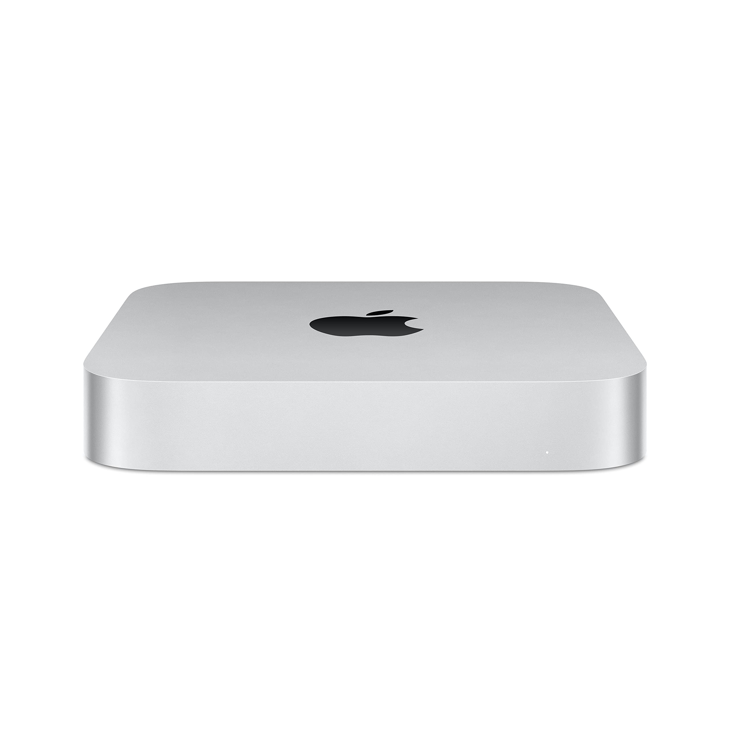 Apple 2023 Mac Mini con chip Apple M2 con CPU de 8 núcleos (8 GB de RAM, 256 GB de almacenamiento SSD) plateado (renovado)