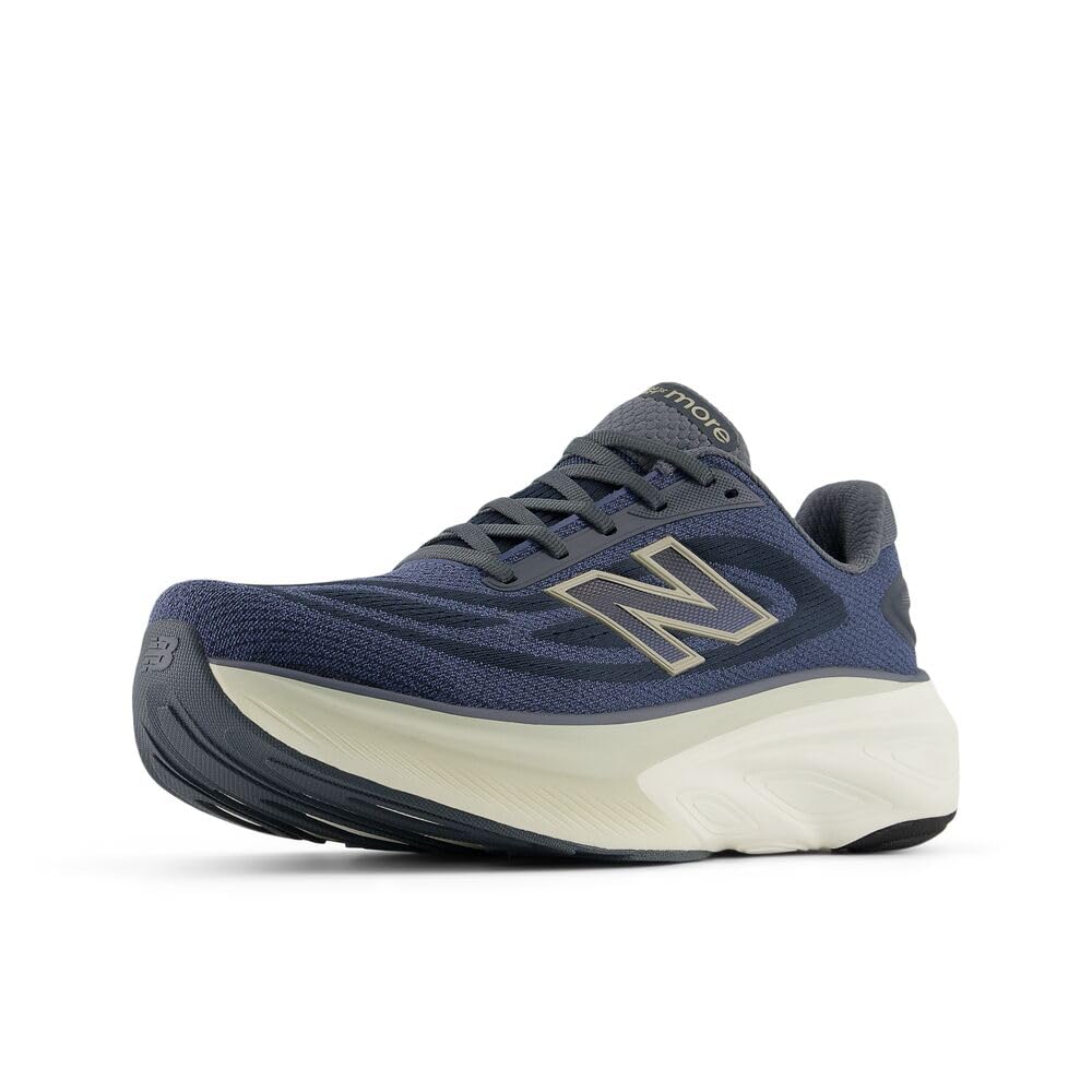 New Balance Fresh Foam X More V6, Zapatillas para Correr para Hombre, Grafito/Vintage Indigo, 10,5
