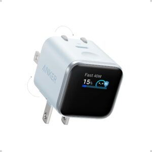 Cargador de pantalla inteligente Anker, bloque de cargador Anker Nano USB C, cargador de teléfono GaN máximo de 45 W, enchufe plegable de 180°, reconocimiento inteligente, modo de cuidado integrado, para iPhone17/16/15 (sin batería, un puerto USB-C, sin cable) 9 Cargador de pantalla inteligente Anker, bloque de cargador Anker Nano USB C, cargador de teléfono GaN máximo de 45 W, enchufe plegable de 180°, reconocimiento inteligente, modo de cuidado integrado, para iPhone17/16/15 (sin batería, un puerto USB-C, sin cable) | Tuloimportas.com