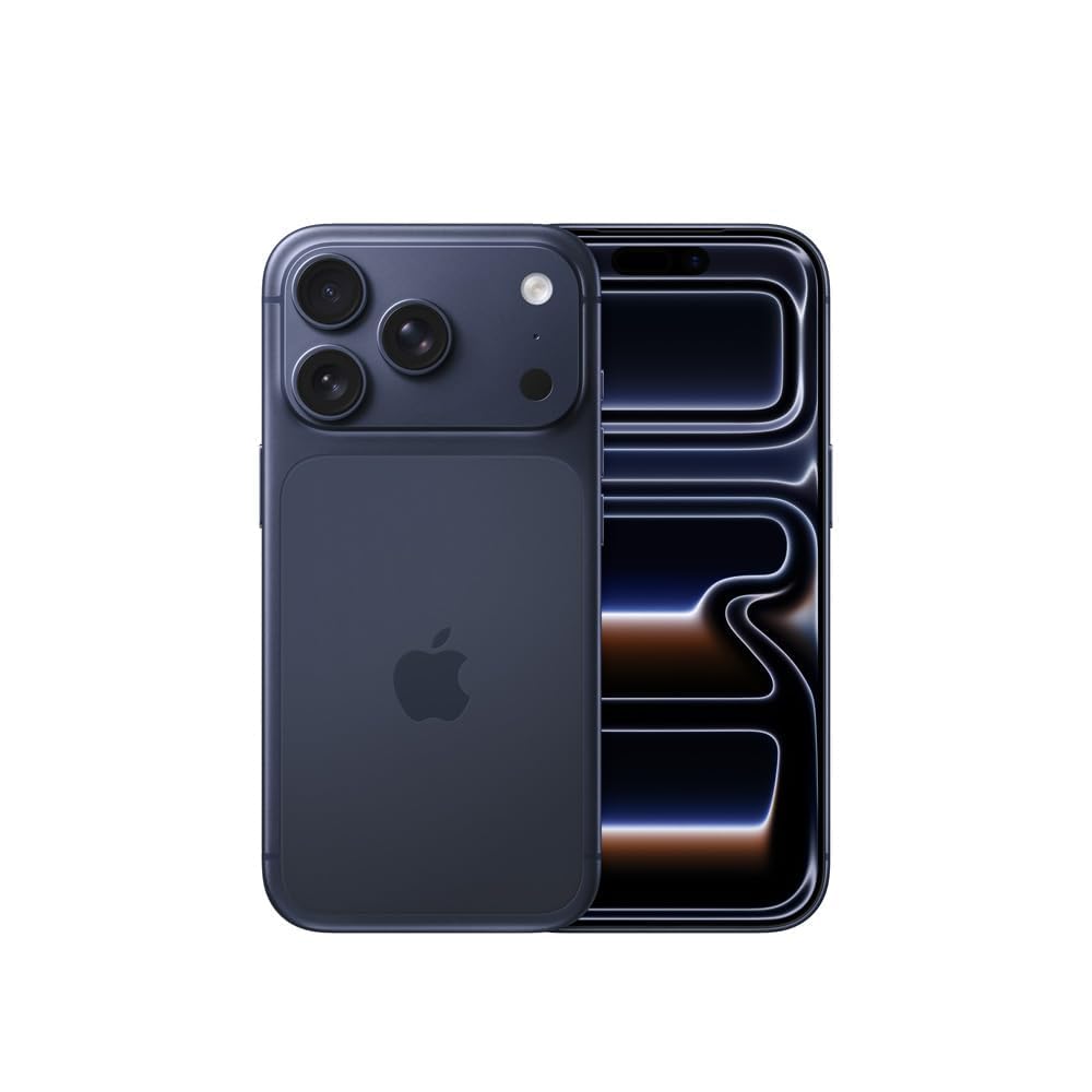 Apple iPhone 17 Pro, versión de EE. UU., 1 TB, eSIM, Deep Blue para AT&T (renovado)