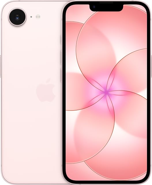 Apple iPhone 17e, 256 GB, rosa suave - Libre (renovado)