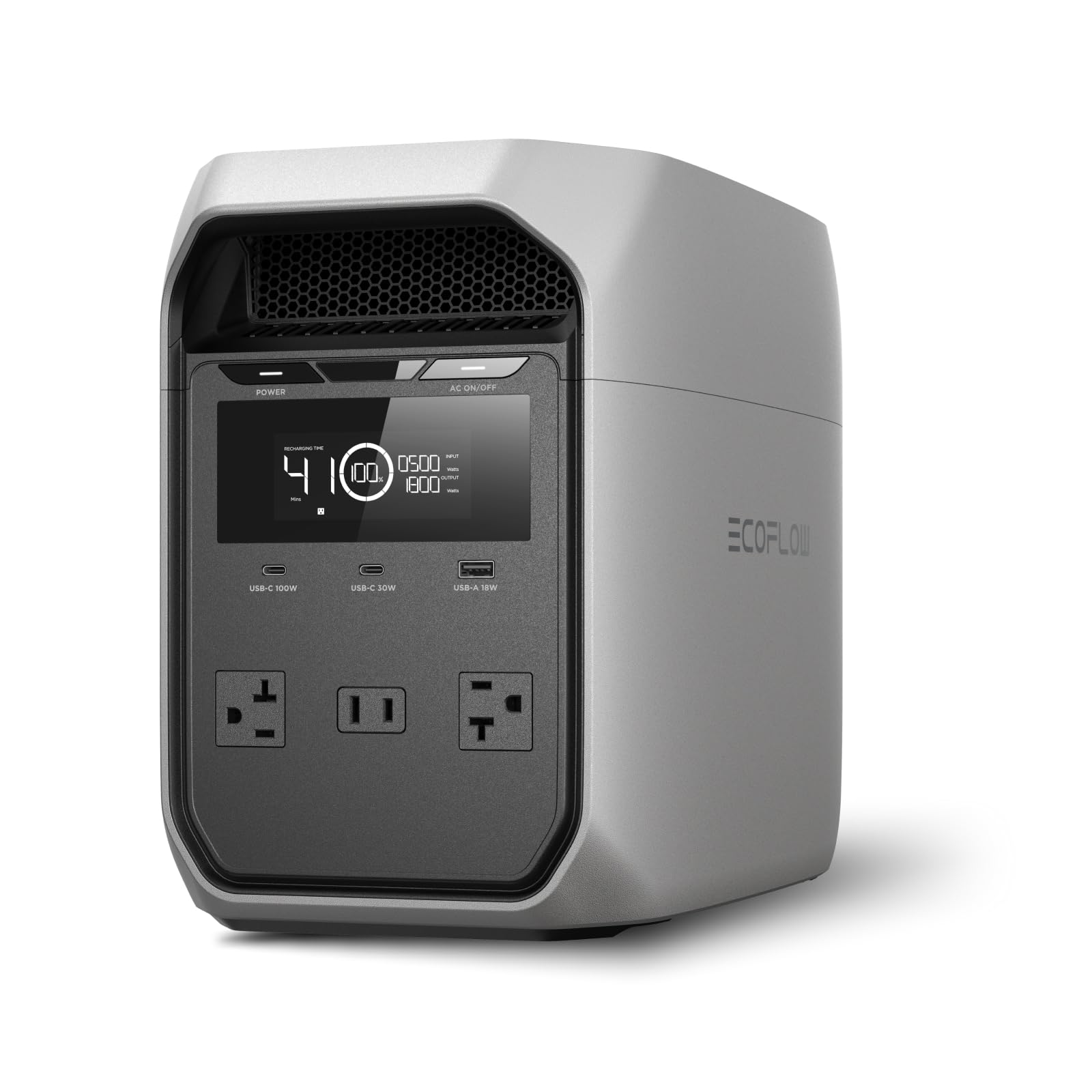 Central eléctrica portátil EF ECOFLOW Delta 3 Classic, 1024Wh 1800W AC