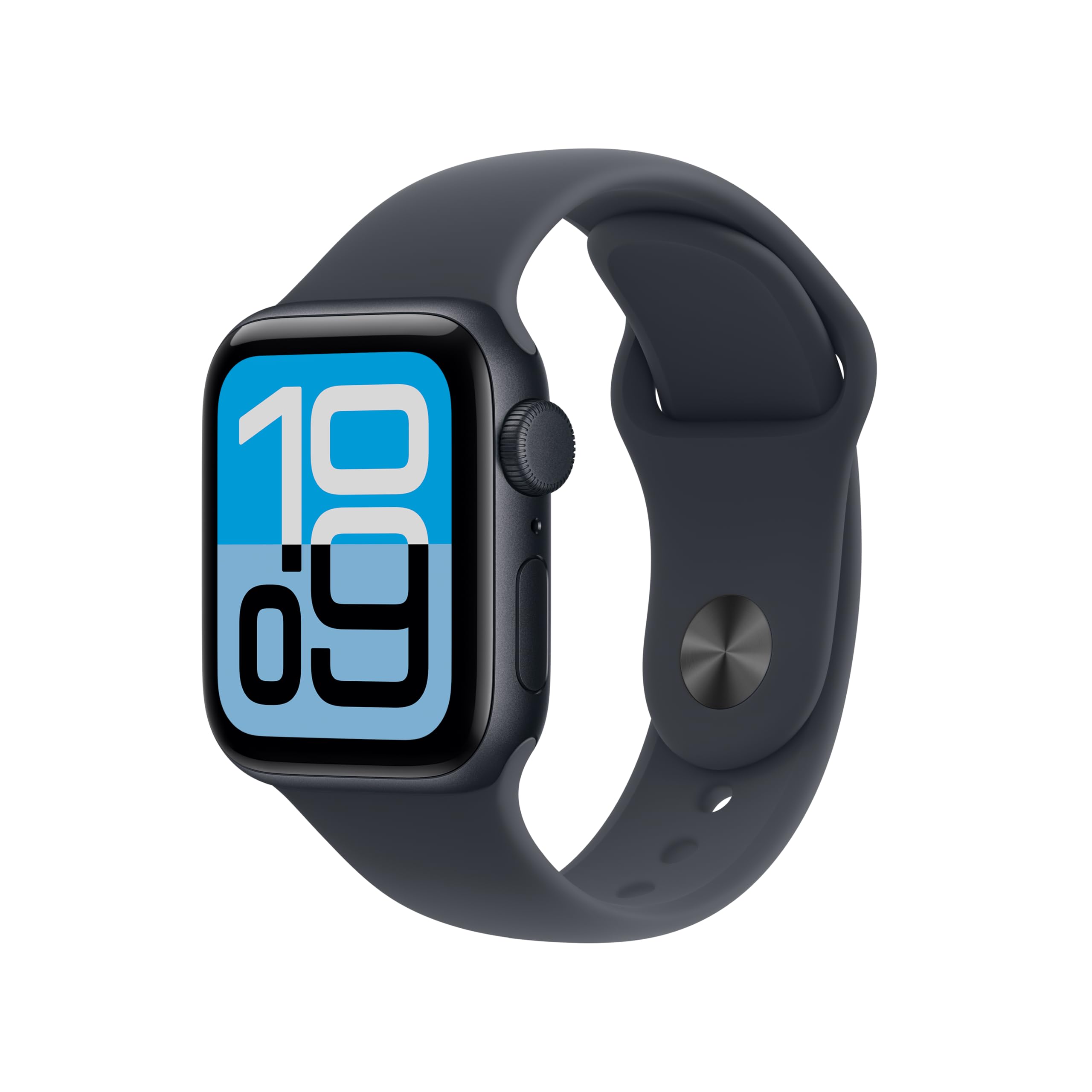 Apple Watch SE 3 [GPS 40 mm] Reloj inteligente con caja de aluminio Midnight y correa deportiva Midnight - S/M, rastreadores de actividad física y sueño, monitor de frecuencia cardíaca, pantalla siempre encendida, resistente al agua