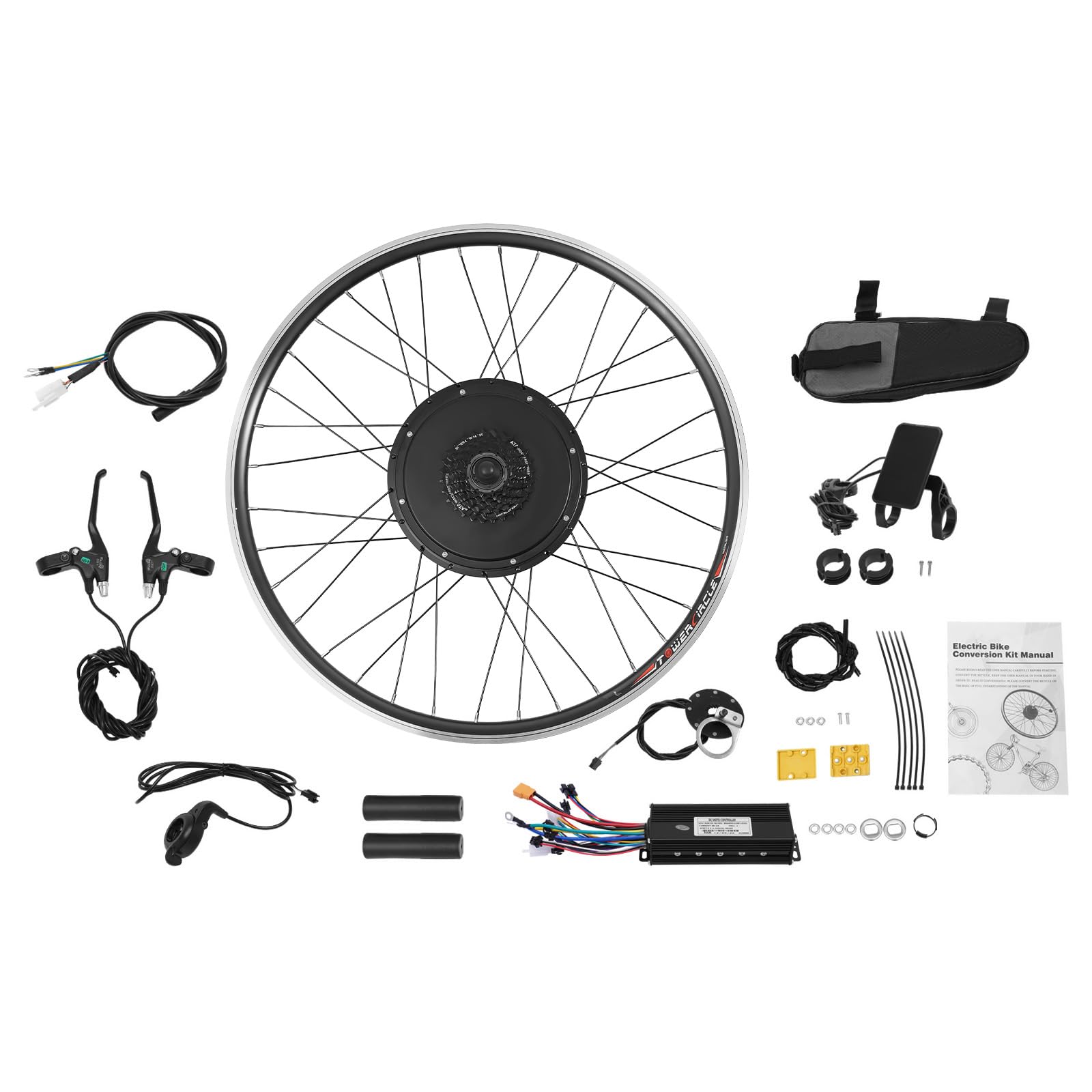 Kit de conversión de bicicleta eléctrica de 48 V 1000 W, 28