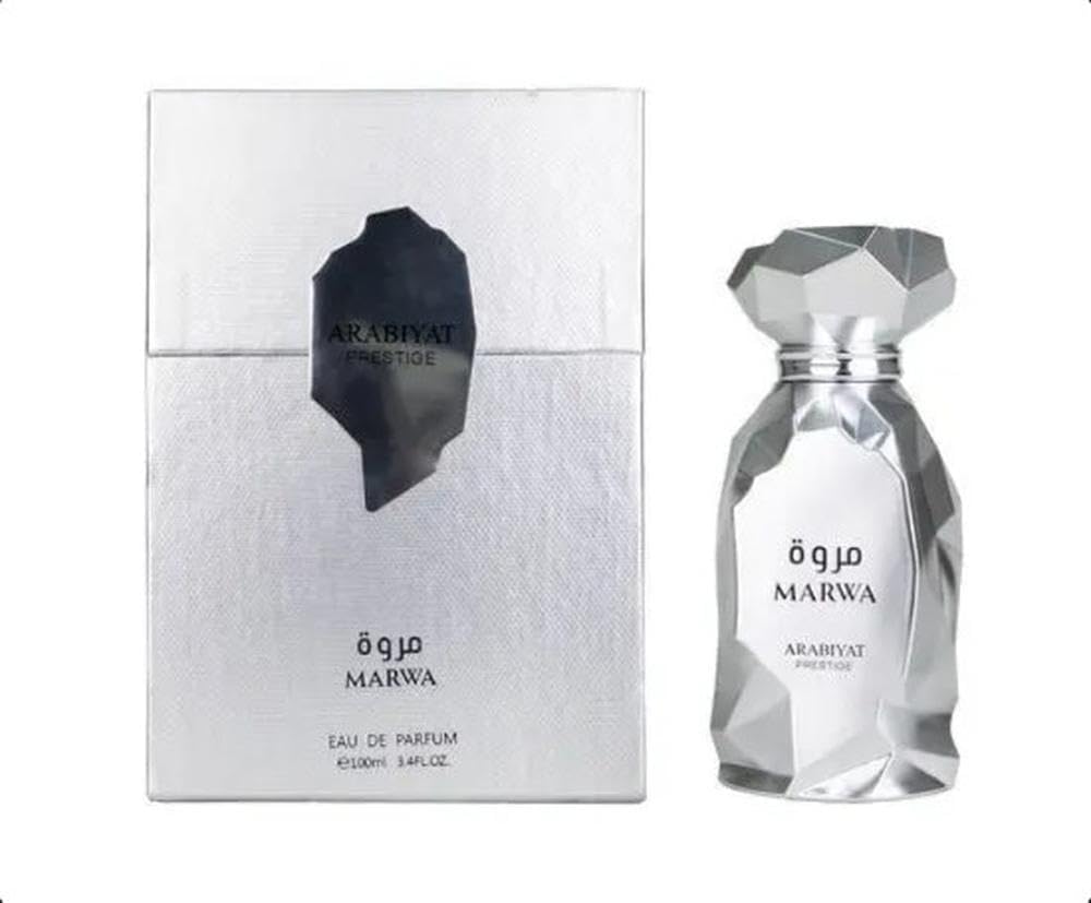 ARABIYAT PRESTIGE Marwa Eau De Parfum for Men, 3,4 Fl Oz