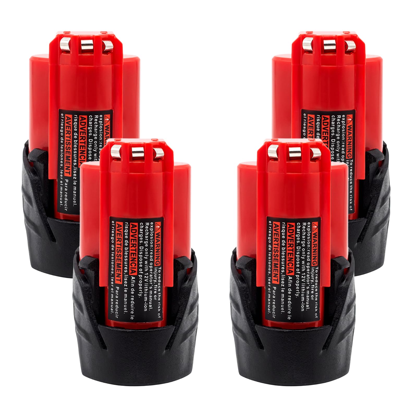 Akkopower 12V 4,0Ah Replacement Battery for M12 Cordless Power Tools
