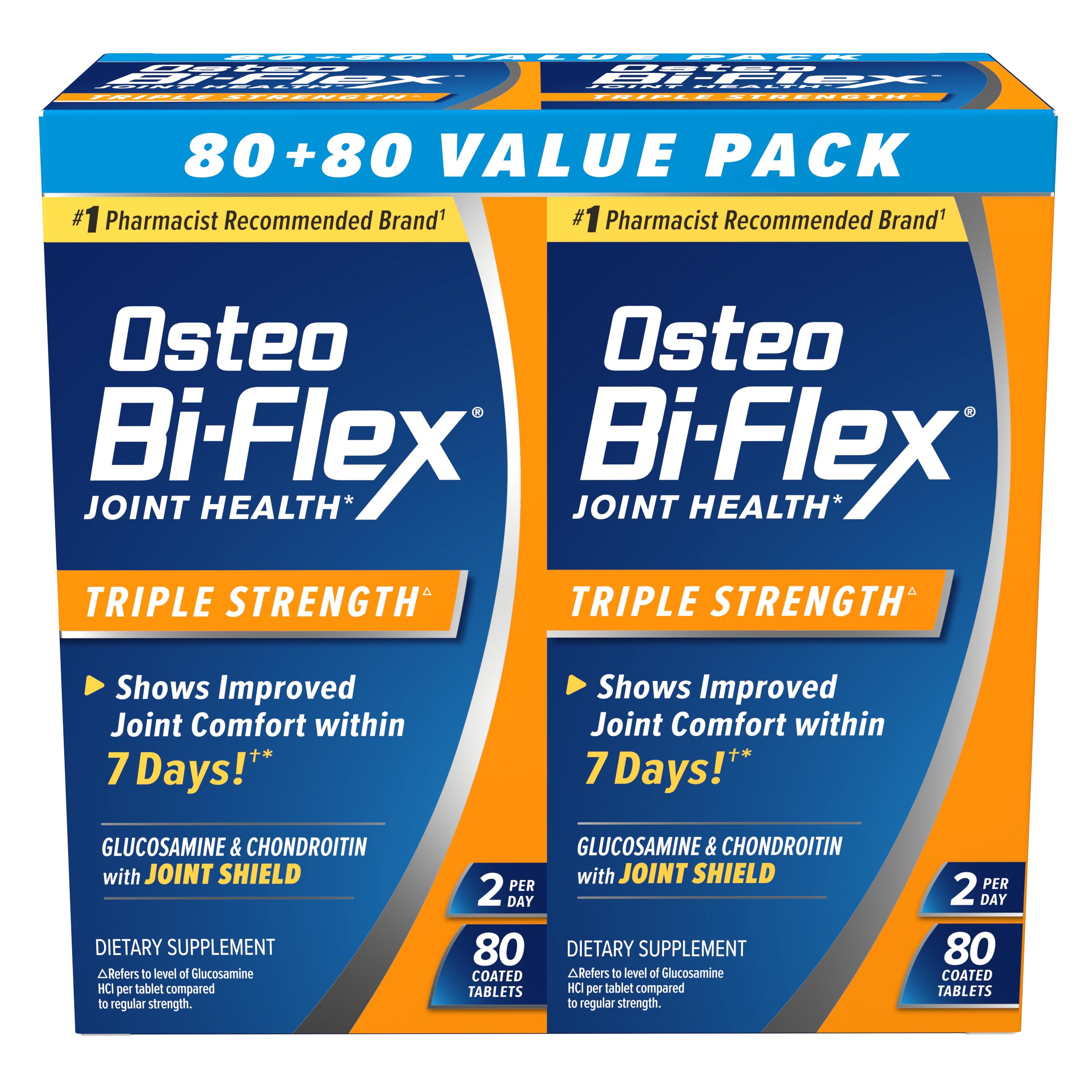 Osteo Bi-Flex Triple Strength Glucosamine Chondroitin Supplement, 80 Ct