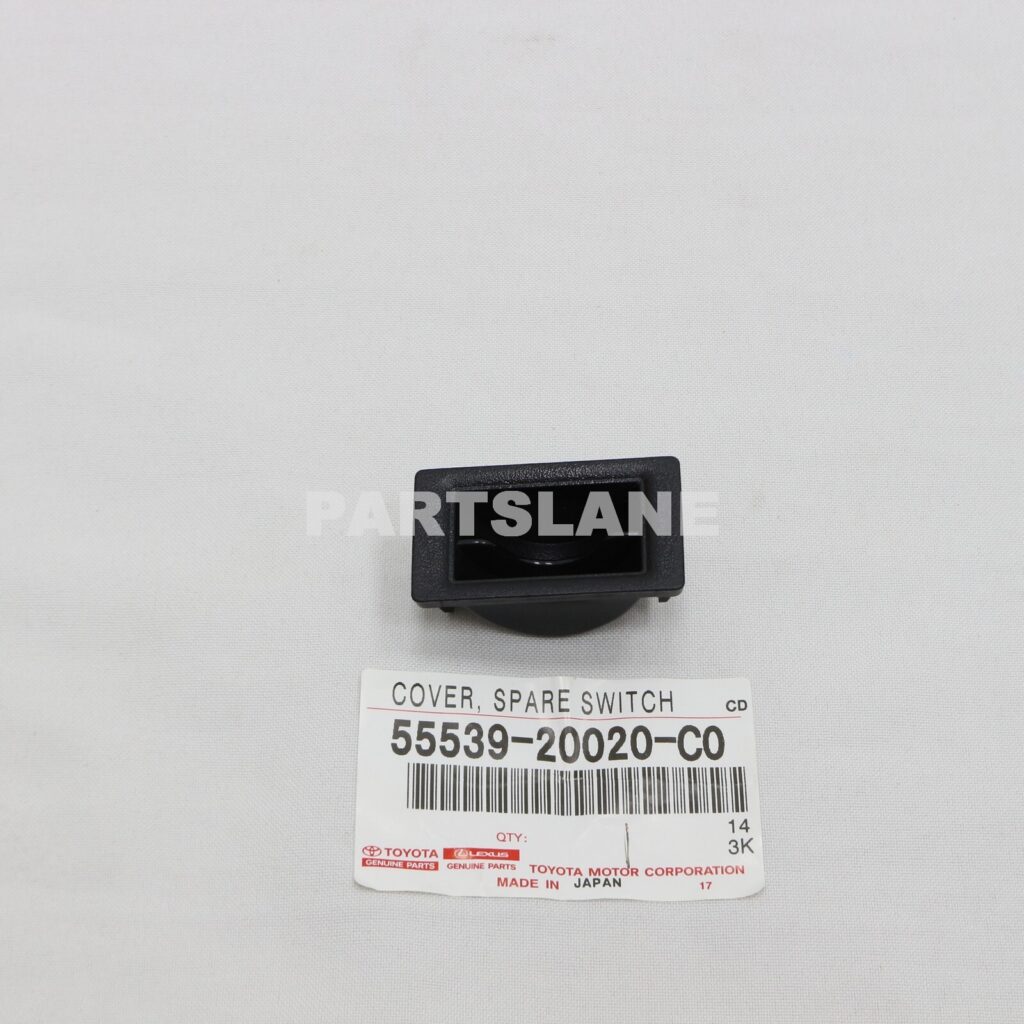55539-20020-C0 Toyota OEM Genuine COVER, SPARE SWITCH HOLE