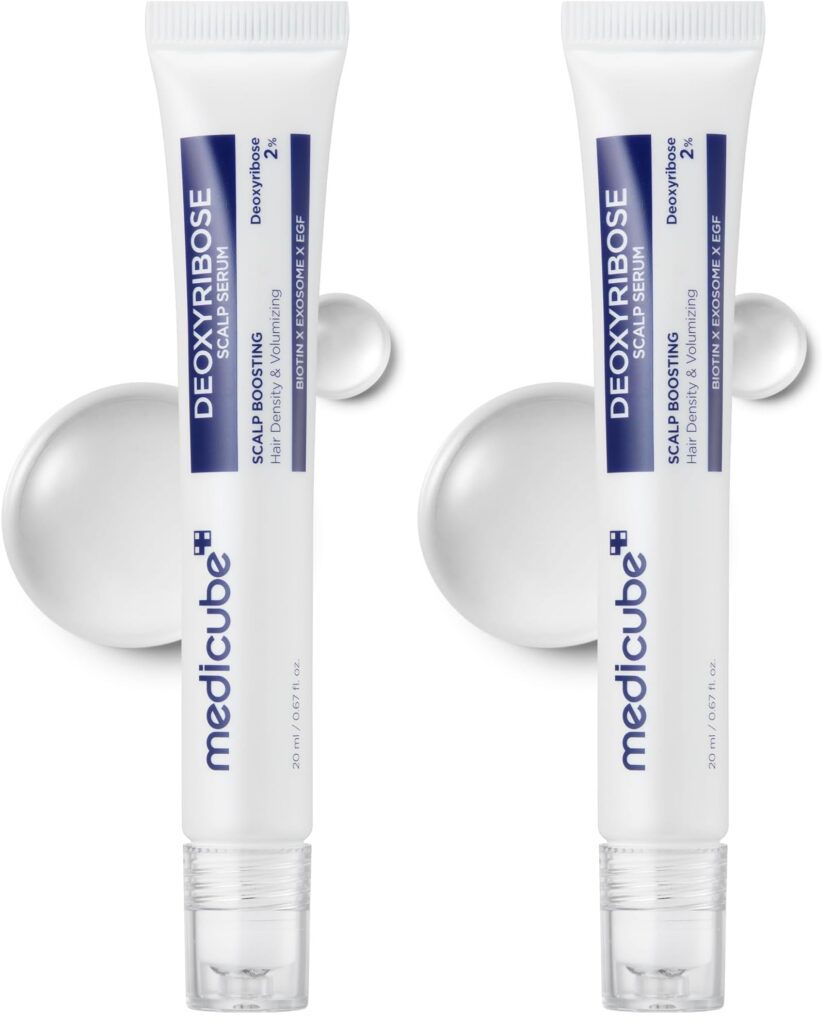 medicube Scalp Serum with Deoxyribose for Fuller Looking Hair (Pack of 2)